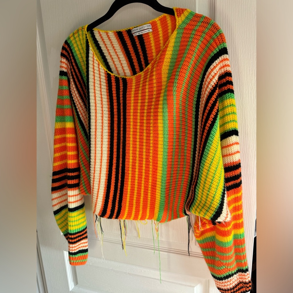 Urban Outfitters Vibrant Striped Sweater
